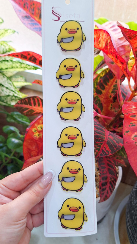 گیره انبری فانتزی طرح جوجه (Chick Hair Clips)