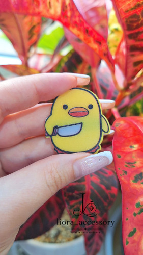 گیره انبری فانتزی طرح جوجه (Chick Hair Clips)